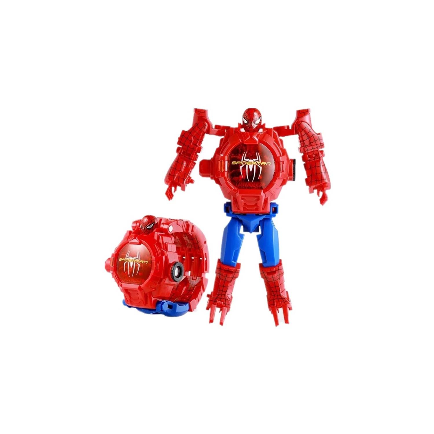 SPIDERMAN RELOJ FIGURA JUGUETES NIÑOS JUGUETERÍA