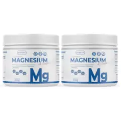 NIBRAY - Magnesio Potasio Calcio y Vitamina C Pack 2 Potes Magnesium Complex