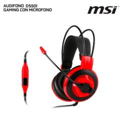 MSI - Audifono MSI DS501 Gaming Headset