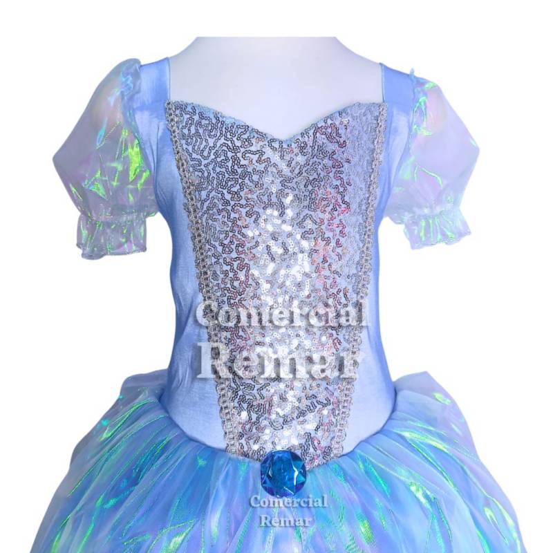 Vestido-tutú-azul-niña-cumpleaños-fiesta-importado