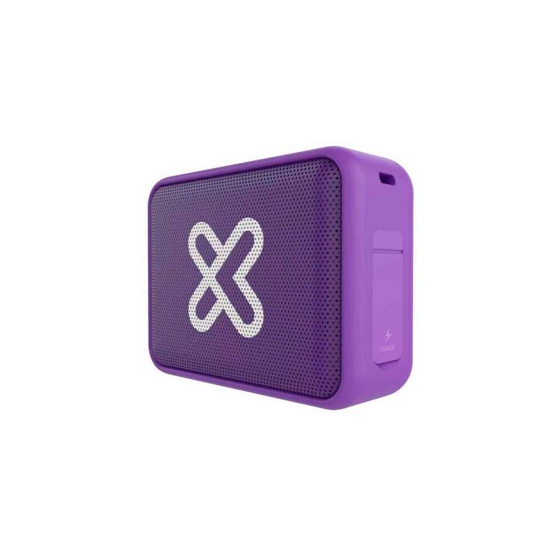 KLIP XTREME - Parlante portatil Nitro 6W 20H TWS IPX7 Coral Purple Klip