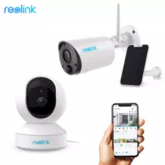 REOLINK - Kit de cámaras de seguridad Reolink E1 3MP y Argus ECO