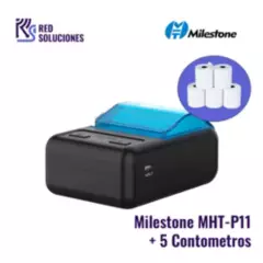 MILESTONE - Ticketera Termica Milestone MHT-P11 58mm USB BT + 5 contometros