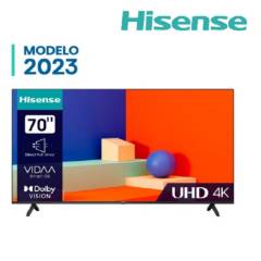 Televisor 70 Hisense UHD 4K A6K Modelo 2023