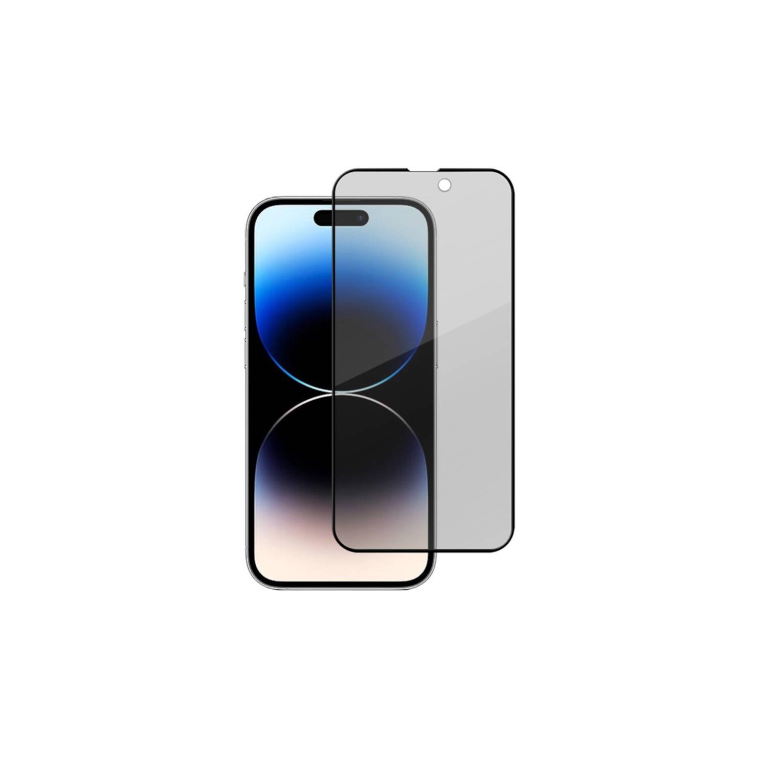 Protector de Pantalla para iPhone 15 Pro Max Anti Espía Mica de Vidrio  GENERICO