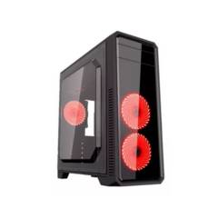 GAMEMAX - Gamemax Case Shadow G561-f Red 400w 3xfan