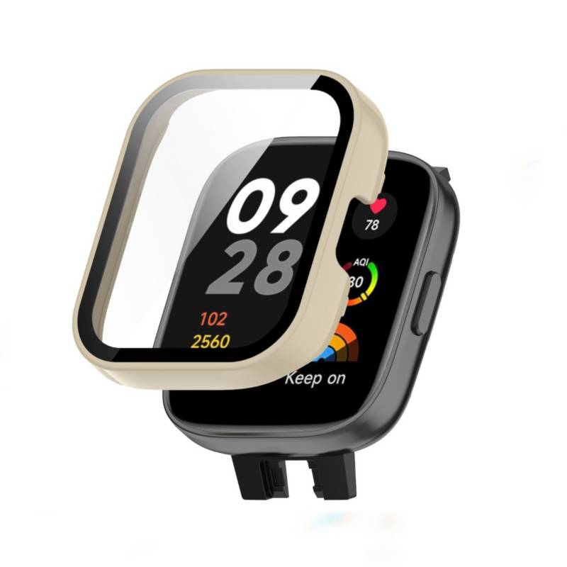 Cover o Funda Para Xiaomi Watch 3 Active MARFIL. GENERICO