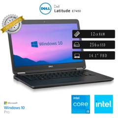 Laptop DELL Latitude E7450 14" Core i5 2,6 GHz 12 GB Ram 240 GB SSD