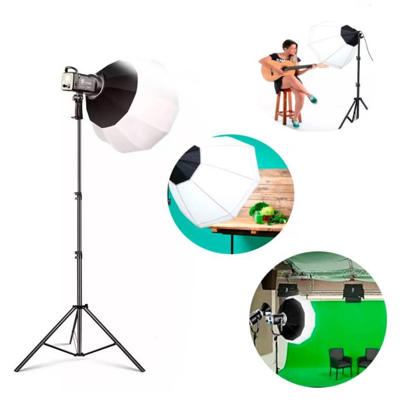 Kit de Softbox para Iluminación Fotográfica & Video – DataStorePeru