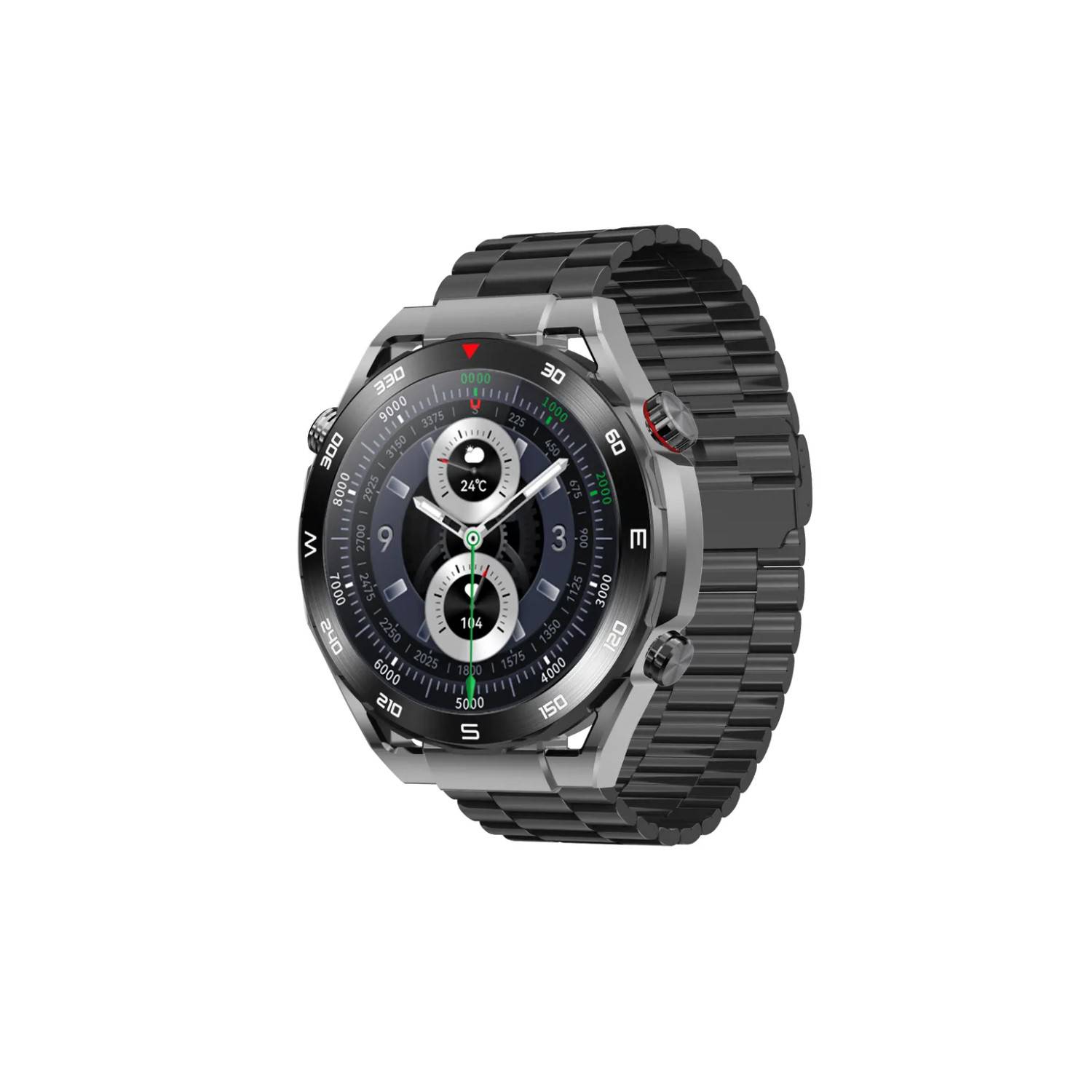 Correa de repuesto de metal de acero inoxidable compatible con Amazfit GTR  2 Smartwatch