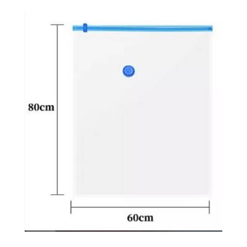 Bolsas al Vacío para Almacenamiento x 4 Unidades 60x80 GENERICO