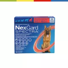 NEXGARD - ANTIPULGAS PARA PERRO NEXGARD SPECTRA XL (30.1 - 60 KG) X 3 TABLETAS