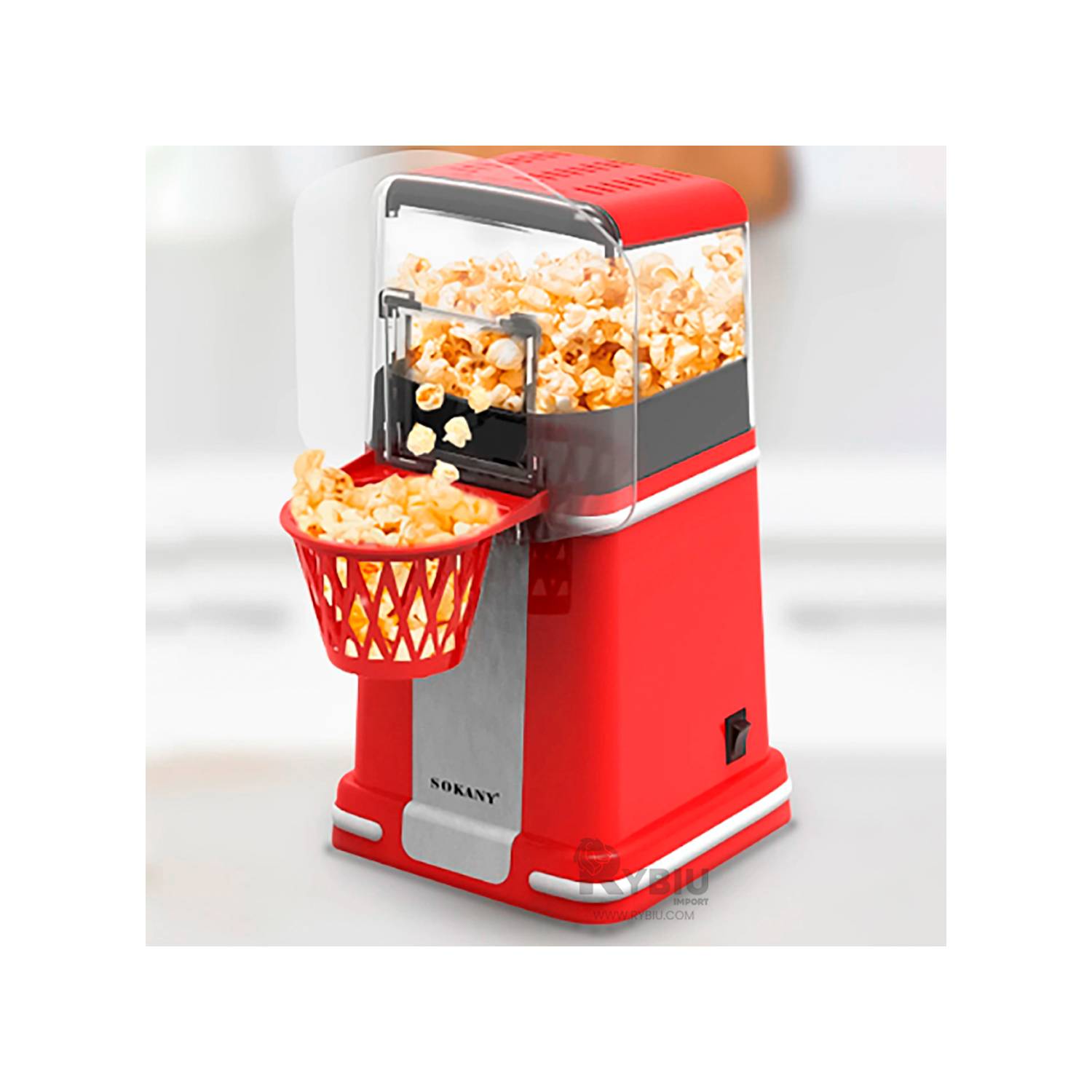 Cette machine à pop-corn va ravir tous les fans de basketball !