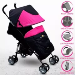 COSCO - Coche Bastón para Bebé »TWIST» Pink