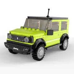 DOUBLE E - Juguete de Bloques Armables Suzuki Jimny 192 Piezas Tip Lego