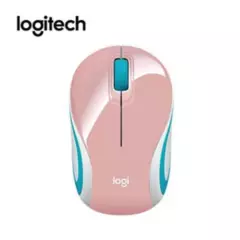 LOGITECH - Mouse Logitech M187 Mini inalámbrica Rosa