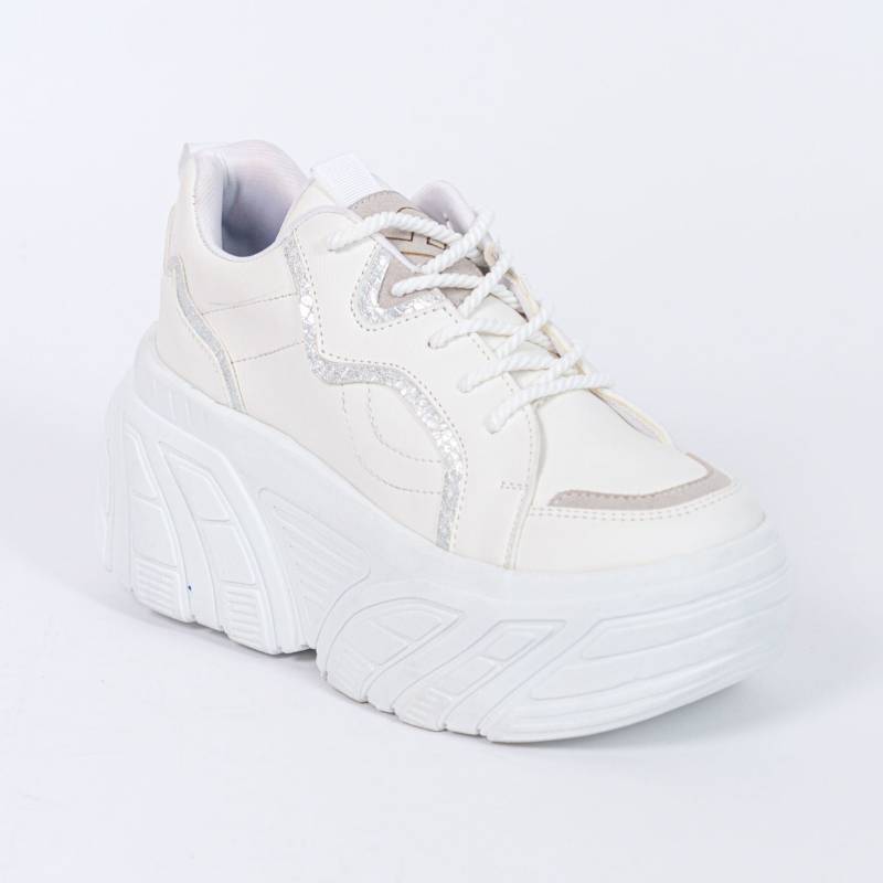 Zapatillas CHUNKY BASIC blanco – Magdalena Shoes