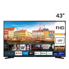 SAMSUNG - Televisor 43 Samsung Full HD T5202 Smart tv