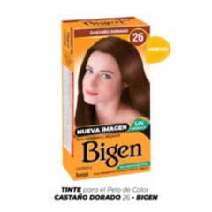 BIGEN - Tinte para el Pelo de color Castaño Dorado 26