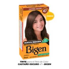 BIGEN - Tinte para el Pelo de color Castaño Oscuro 47