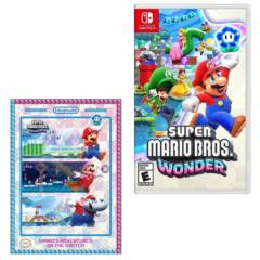 NINTENDO - Super Mario Bros Wonder Nintendo Switch  +  Poster