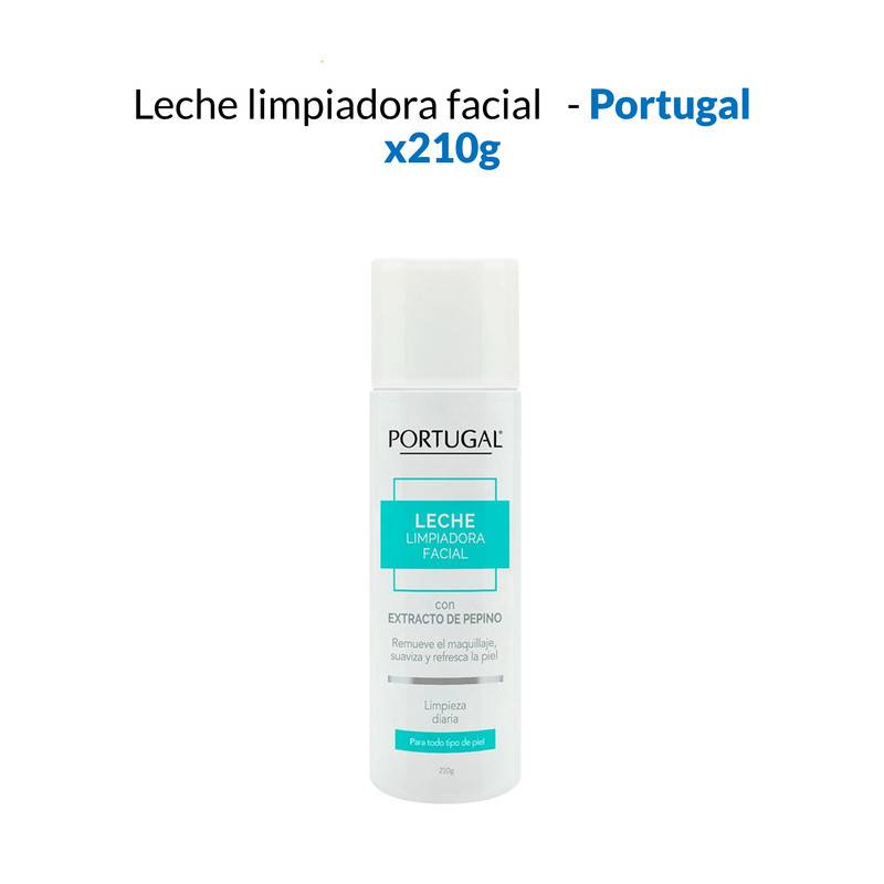 Leche limpiadora facial - Portugal 210gr – Importacionessumak