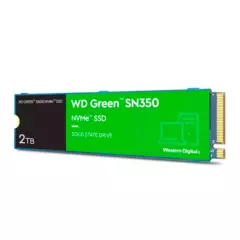 WESTERN DIGITAL - Disco SSD Western Digital Green SN350 NVMe 2TB M.2 2280