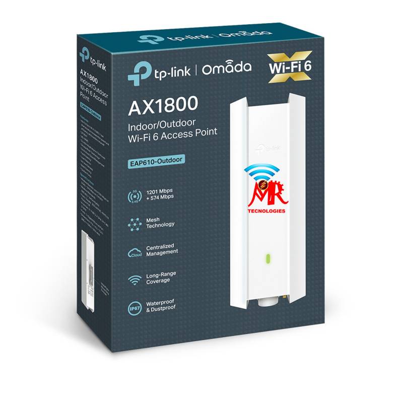 Punto de acceso WiFi 6 TP-LINK EAP610 AX1800
