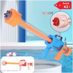 INSPIRA - Pistola chisguete de agua juguete niños de verano PACK X2