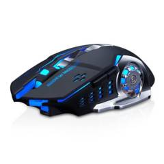T-WOLF - Mouse Gamer Inalambrico Recargable RGB Silencioso