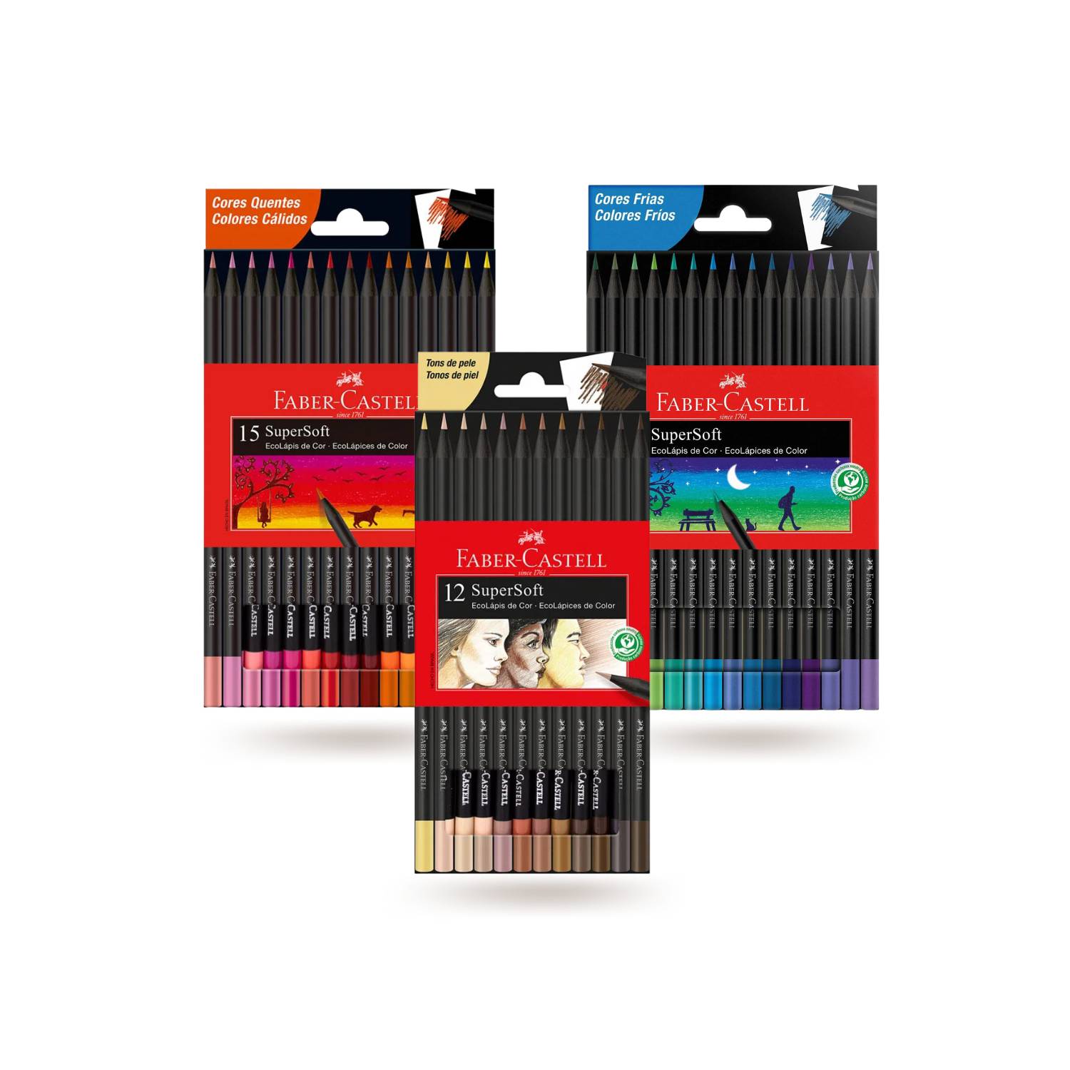 Pack Especial Colores SuperSoft x 42 FABER-CASTELL
