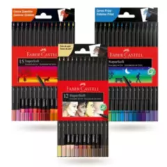 FABER-CASTELL - Pack Especial Colores SuperSoft x 42