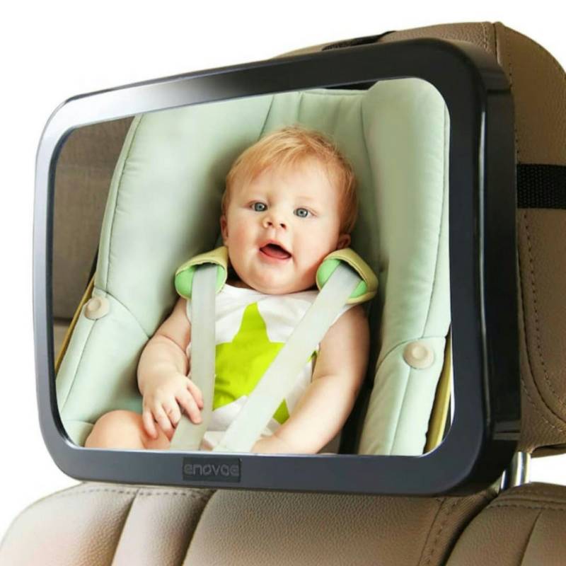 Espejo de coche para bebé, espejo retrovisor para coche de bebé