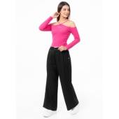 GOCCOS Pantalon Casual Mujer Sastre plateado