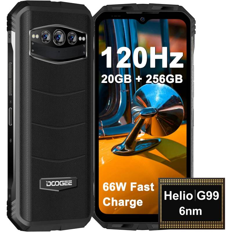 Móvil - S110 DOOGEE, Plata, 256 GB, 12 GB, 6,6 , Octa-Core
