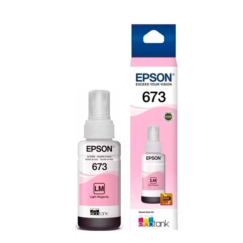 EPSON T673 Juego de tinta de recarga de 6 colores para L800 / L1800 (Epson  original) Fabricante: Epson