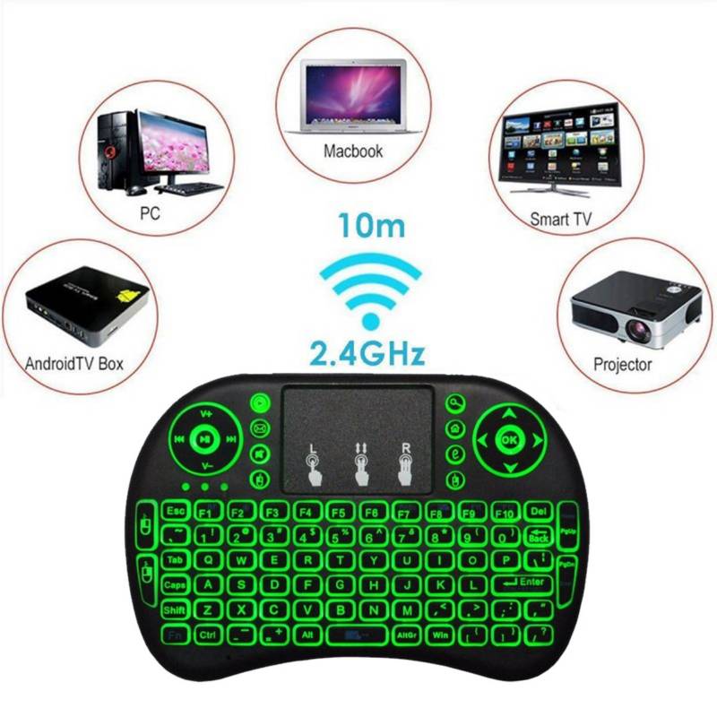 Mini teclado para Smart TV, PC, TV Box Guatemala