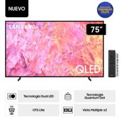 Televisor Samsung Smart TV 75 QLED 4K QN75Q60CAGXPE