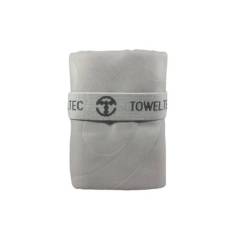 TOWELTEC - Toalla Microfibra Toweltec Medium Plata 80 CM x 130 CM
