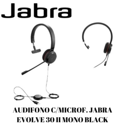 Comprar Auriculares Jabra Evolve 30 II MS mono (5393-823-309)