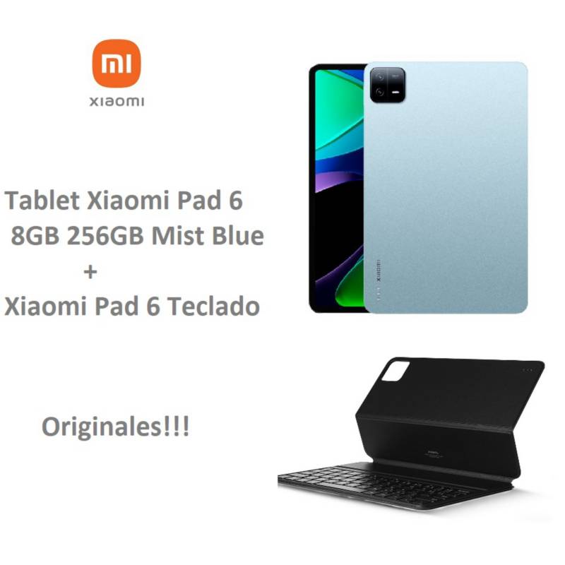 Tablet Xiaomi Pad 6 8GB 256GB Mist Blue + Xiaomi Pad 6 Teclado