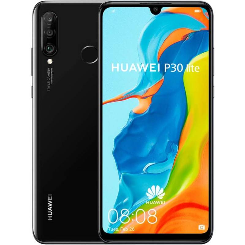 HUAWEI - Celular Huawei p30 Lite MAR-LX3A 6GB 128G 615in Negro