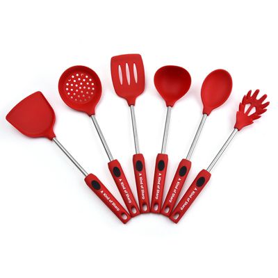 Set Utensilios Cocina Silicona Antiadherente Multifuncional GENERICO