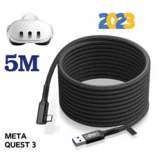 Cable Link 5M para Oculus Quest 3 / meta quest 3 nylon premium 2023
