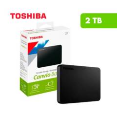 TOSHIBA - Disco Duro externo Toshiba Canvio Ready 2TB