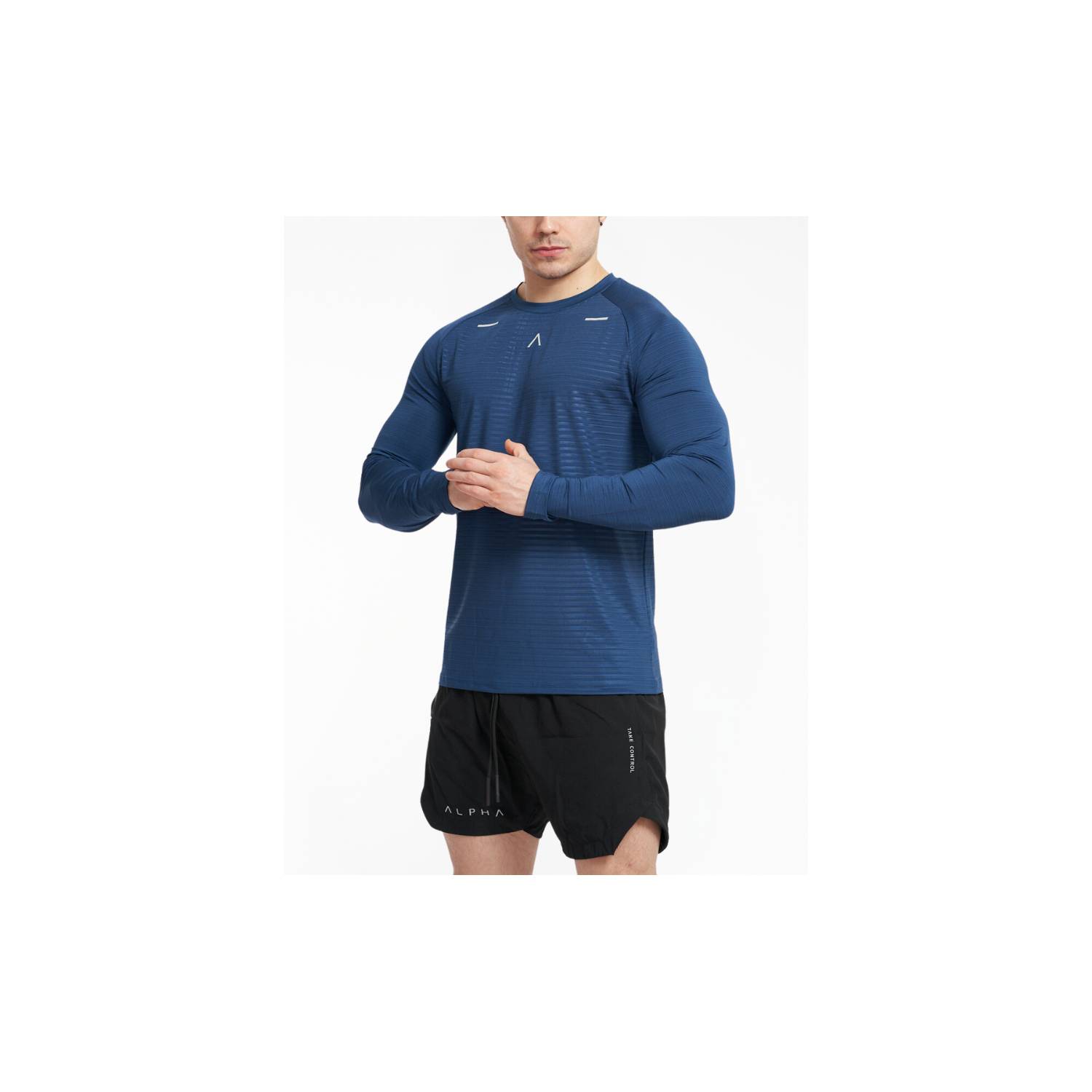 Polo Fit Deportivo Hombre - Ropa deportiva hombre - Ropa gym ALPHA