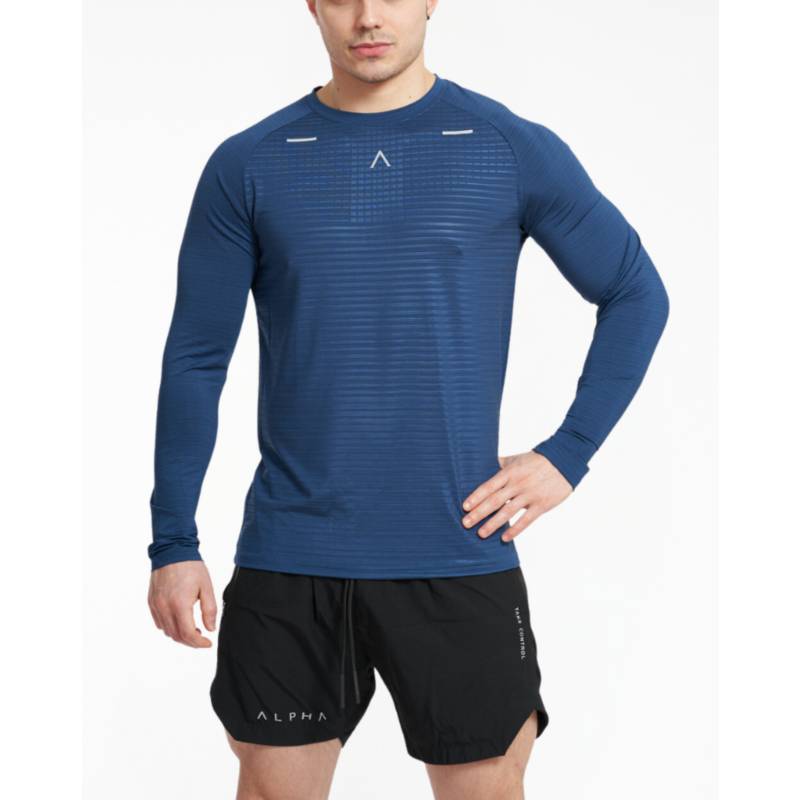 Polo Fit Deportivo Hombre - Ropa deportiva hombre - Ropa gym ALPHA FIT