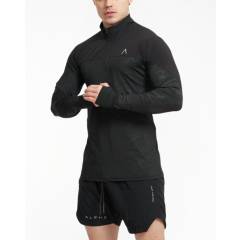ALPHA FIT - Polo Deportivo Hombre Compresion - Ropa deportiva hombre - Ropa gym