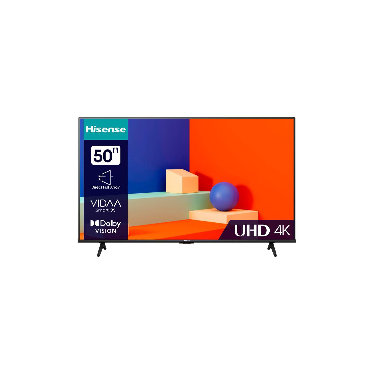 Smart TV Hisense UHD Dolby Vision Negro 50A6K 