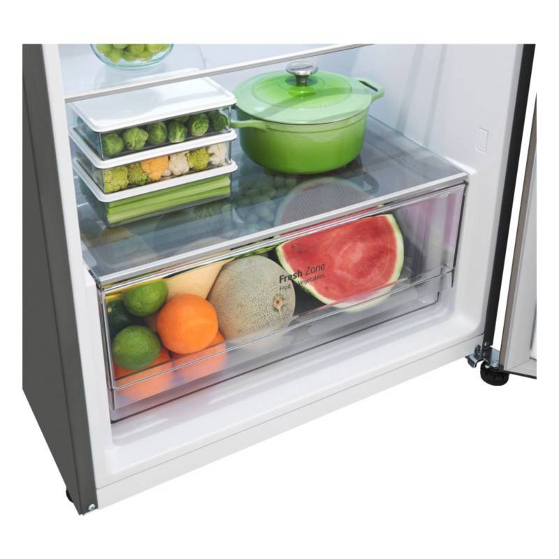 Refrigeradora LG Top Freezer GT26BPP 264L Plateada